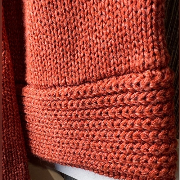 B12.02 DRESSBARN Cowl Neck Ginger Sweater • Dress Barn - Picture 5 of 8